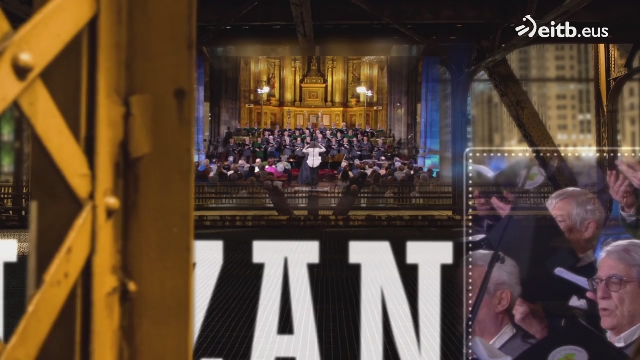 Abesbatzak Begoñako Basilikan