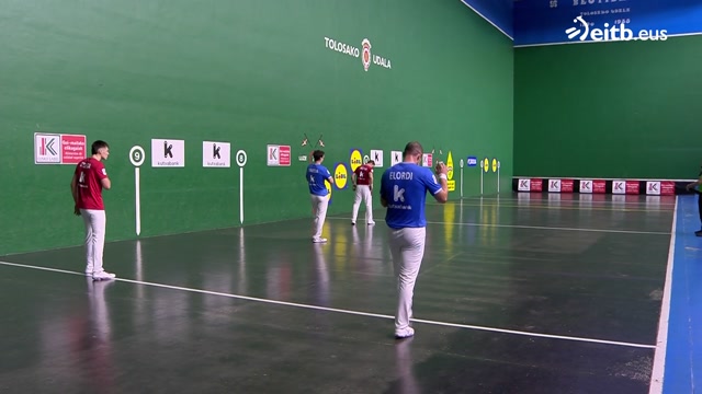 Cuartos de final: serie B: Egiguren V-Amiano