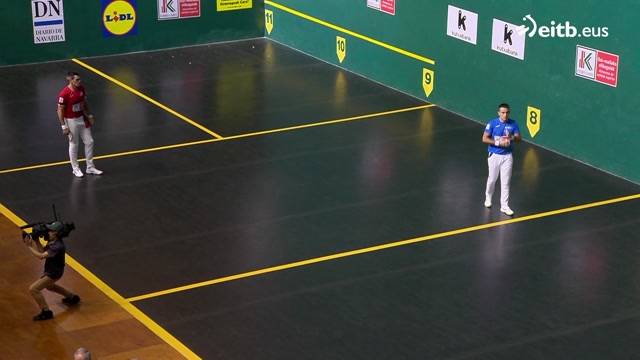 Cuartos de final: Ezkurdia-Larrazabal